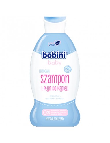 Bobini Baby Lipidowy szampon i płyn do kąpieli 330 ml