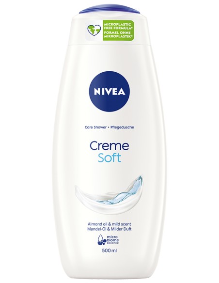 NIVEA Żel pod prysznic kremowy CREME SOFT, 500 ml