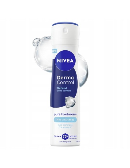 NIVEA Antyperspirant damski w sprayu DERMA DEFEN, 150 ml