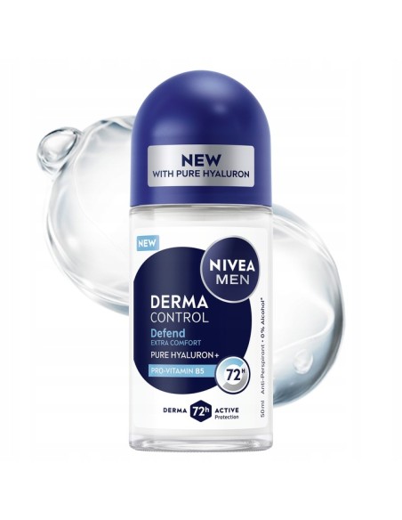 NIVEA MEN Antyperspirant w kulce DERMA DEFEND, 50 ml