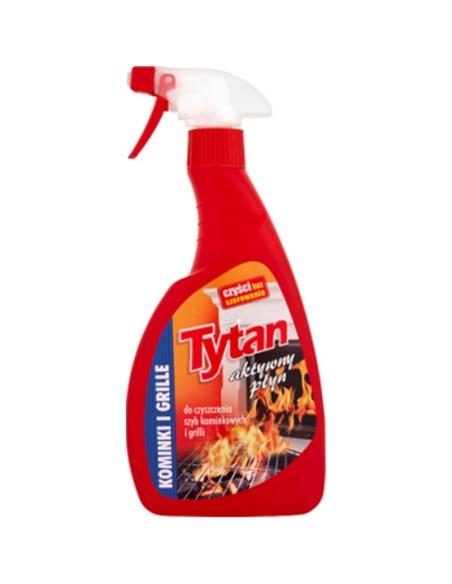 TYTAN Aktywny płyn do czyszczenia szyb kominkowych i grilli, 500 g