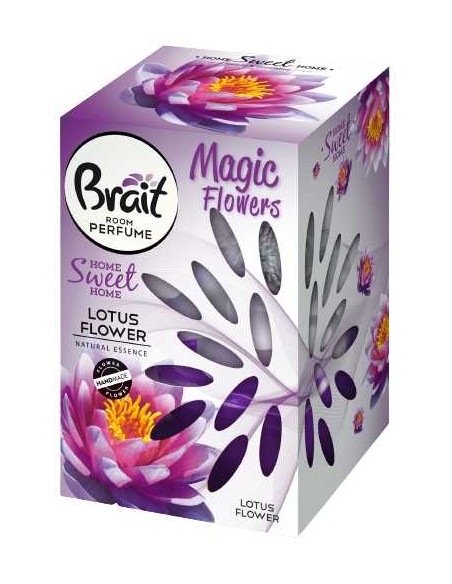 BRAIT MAGIC FLOWERS Dyfuzor zapachowy w formie kwiata LOTUS FLOWER, 75 ml