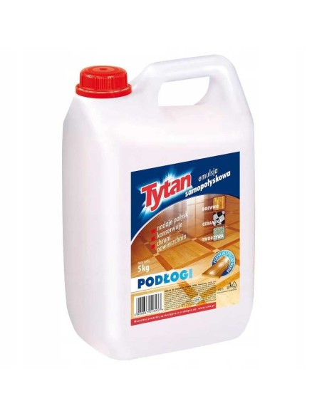 TYTAN Emulsja do podłóg SAMOPOŁYSKOWA  5 kg