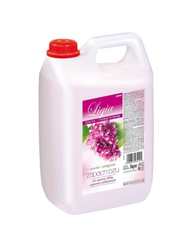 UNIA LIGIA Mydło w płynie BEZ, 5 kg