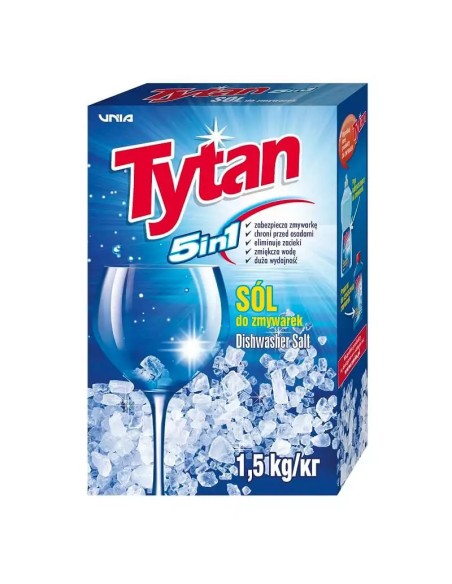 TYTAN Sól do zmywarek 5w1, 1,5 kg