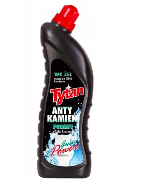 TYTAN ANTY-KAMIEŃ Żel do mycia WC GREEN POWER FOREST, 700 g 