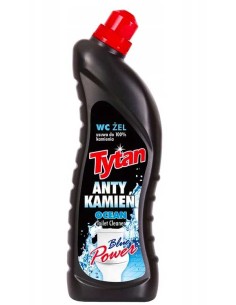 TYTAN ANTY-KAMIEŃ Żel do mycia WC BLUE POWER OCEAN, 700 g 