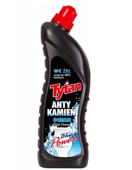 TYTAN ANTY-KAMIEŃ Żel do mycia WC BLUE POWER OCEAN, 700 g 