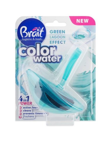 BRAIT HYGIENE & FRESH Zawieszka do toalety GREEN LAGOON EFFECT, 40 g