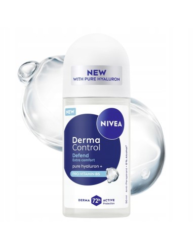 NIVEA Antyperspirant damski w kulce DERMA DEFEN, 50 ml