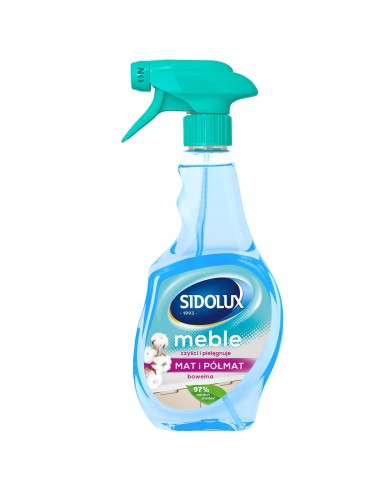 SIDOLUX Środek do mebli matowych i półmatowych, 500 ml