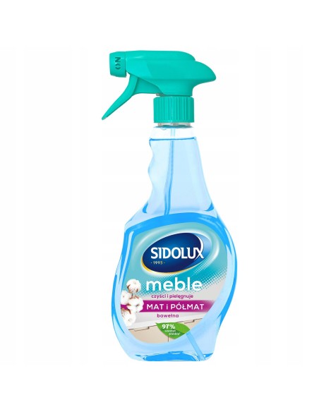 SIDOLUX Środek do mebli matowych i półmatowych, 500 ml