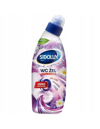 SIDOLUX Żel do WC LAWENDA&RUMIANEK, 700 ml