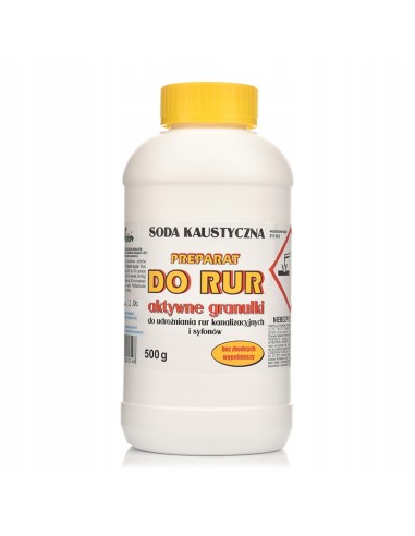 ARA Soda kaustyczna do rur UDRAŻNIACZ, 500 g