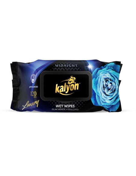 KALYON Perfumowane Chusteczki Nawilżane MIDNIGHT, 120 szt