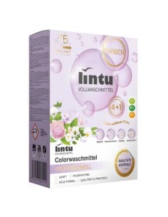 LINTU Proszek do prania KOLOR 75 prań,  4,2 kg