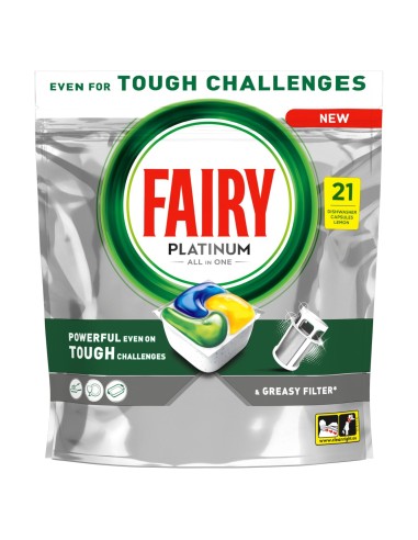 FAIRY Kapsułki do zmywarki 21 szt ORIGINAL LEMON, 1 op