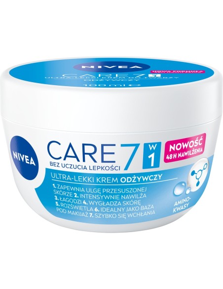 NIVEA CARE Krem do twarzy 7w1 ODŻYWCZY, 100 ml