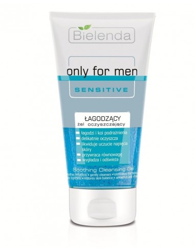 Bielenda, Only for Men Sensitive, żel oczyszczający, 150 g