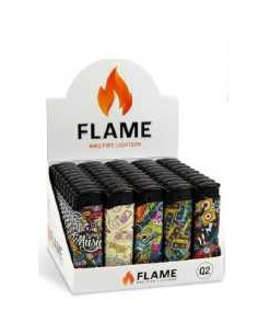 FLAME Zapalniczki elektryczne PIEZO, 50 szt