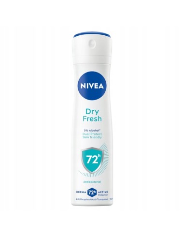 NIVEA Antyperspirant damski w sprayu DRY FRESH, 150 ml