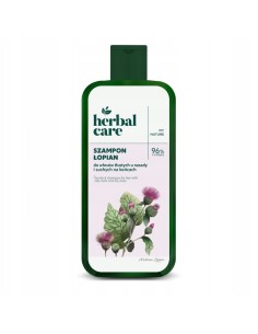 HERBAL CARE Szampon do włosów ŁOPIAN, 330 ml