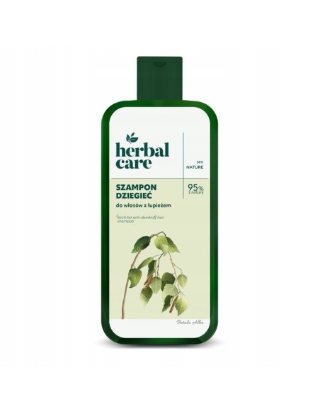 HERBAL CARE Szampon do włosów DZIEGIEĆ, 330 ml