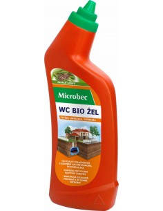 BROS MICROBEC BIO Żel do WC SOSNA, 750 ml