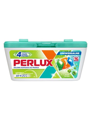 PERLUX Kapsułki do prania 26 szt UNIWERSALNE, 1 op