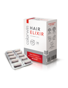 COLORWIN HAIR ELIXIR Suplementy diety w postaci kapsułek na włosy z aminokwasami, 30 szt