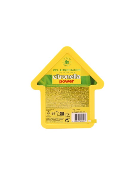 LA CASA DE LOS AROMAS CITRONELLA Odświeżacz w żelu TRAWA CYTRYNOWA, 100 g