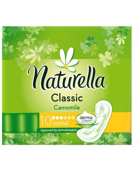 Naturella, Classic, podpaski bez skrzydełek, 10 szt.