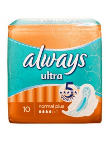 Always, Ultra, podpaski Normal Plus, 10 szt.