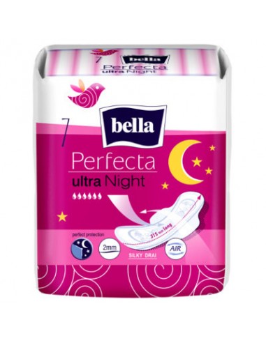 Bella, Perfecta Ultra Night, podpaski, 7 szt.