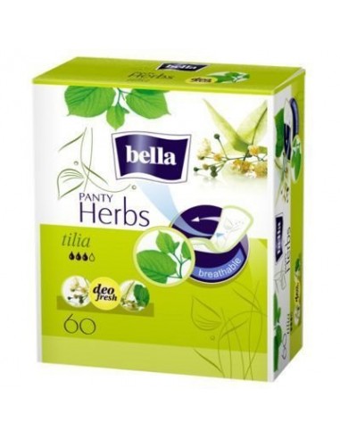 Bella, Panty Herbs Tilia, wkładki higieniczne, 60 szt.