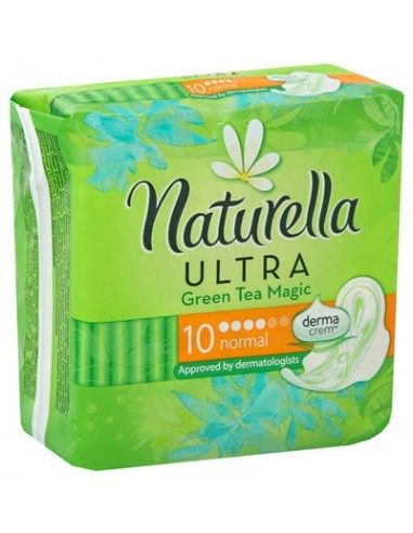 Naturella, Ultra, podpaski Green Tea Magic Normal, 10 szt.