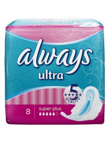 Always, Ultra, podpaski Super Plus, 8 szt.