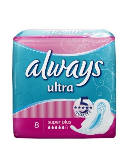Always, Ultra, podpaski Super Plus, 8 szt.