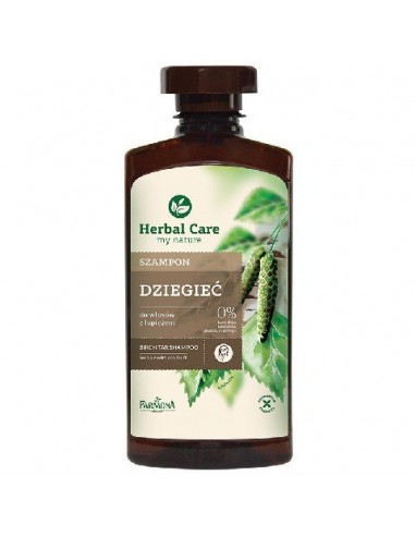 Farmona, Herbal Care, szampon z dziegciem przeciwłupieżowy, 330 ml