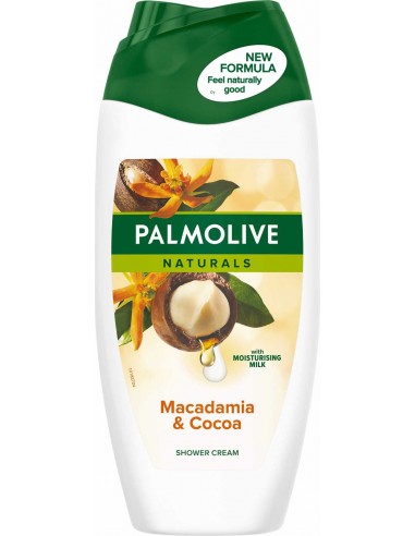 Palmolive, Naturals, żel pod prysznic z olejem Macadamia i Kakao, 250 ml