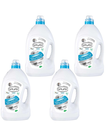 GALAX Żel do prania ŚWIEŻA MIĘTA 114 prań, 4000 g, pakiet 4 szt.
