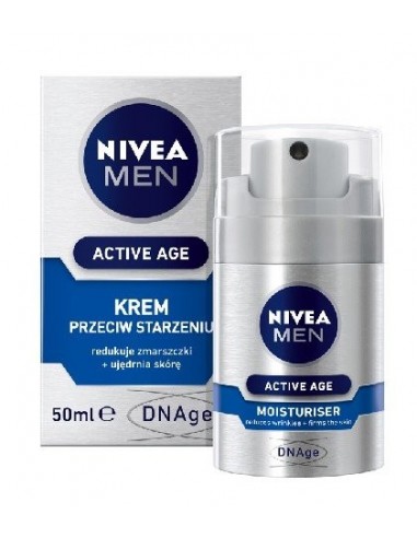 Nivea Men, Active Age, krem DNA-ge, 50 ml