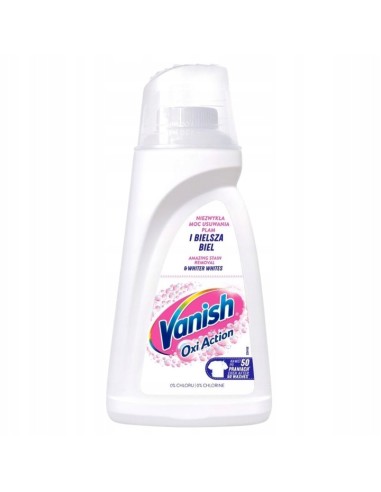 VANISH OXI Odplamiacz ACTION WHITE, 1 l
