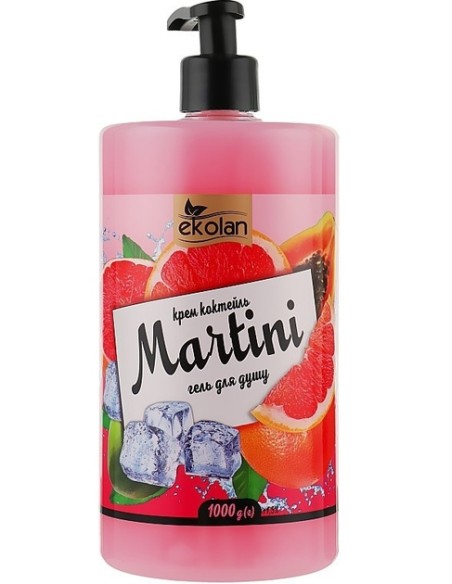EKOLAN Kremowy żel pod prysznic MARTINI, 1000 ml