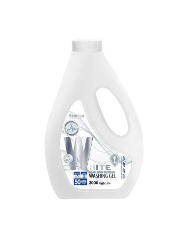 ECOMAX Żel do prania White 50 prań, 2 l