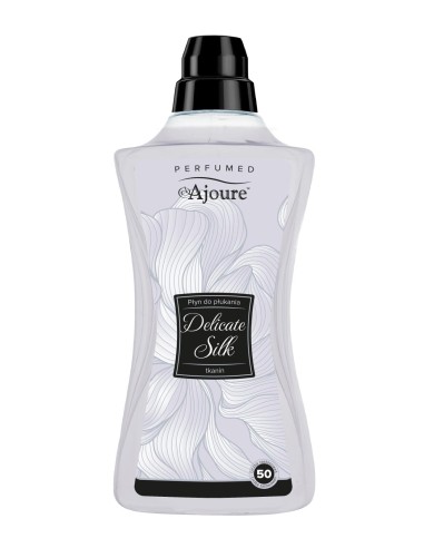 AJOURE Perfumowany płyn do płukania tkanin delikatny jedwab DELICATE SILK 50 płukań, 950 g