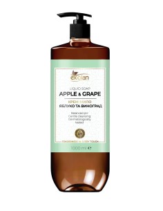 EKOLAN Mydło w płynie JABŁKO WINOGRONA, 1 l