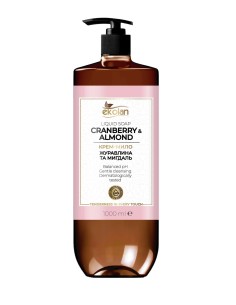 EKOLAN Mydło w płynie ŻURAWINA MIGDAŁ, 1 l