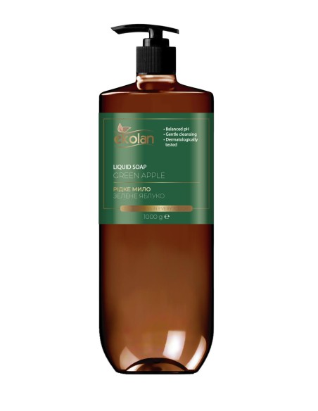 EKOLAN Mydło w płynie ZIELONE JABŁKO, 1000 g