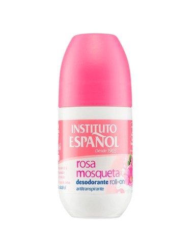 INSTITUTO ESPANOL Dezodorant roll-on ROSA MOSQUETA, 75 ml